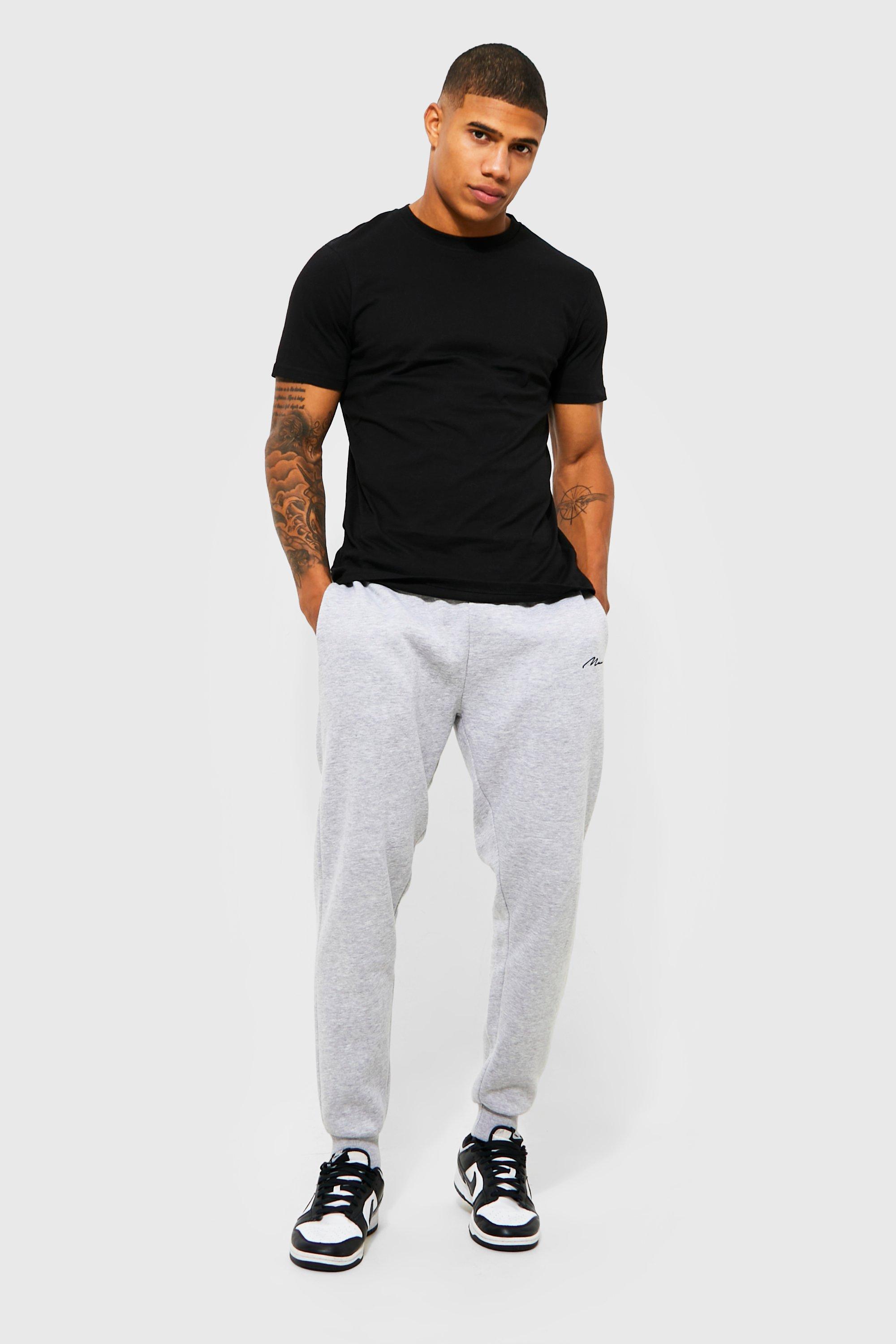 Boohoo slim fit joggers new arrivals